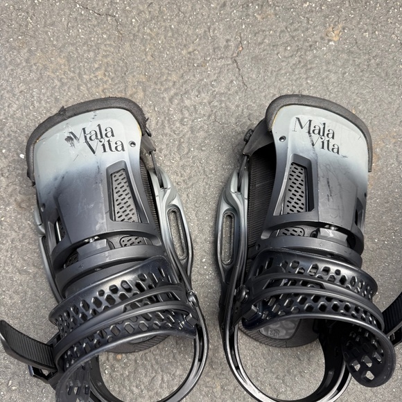 Burton Boots and Mala Vita bindings set up. 11.5 Large